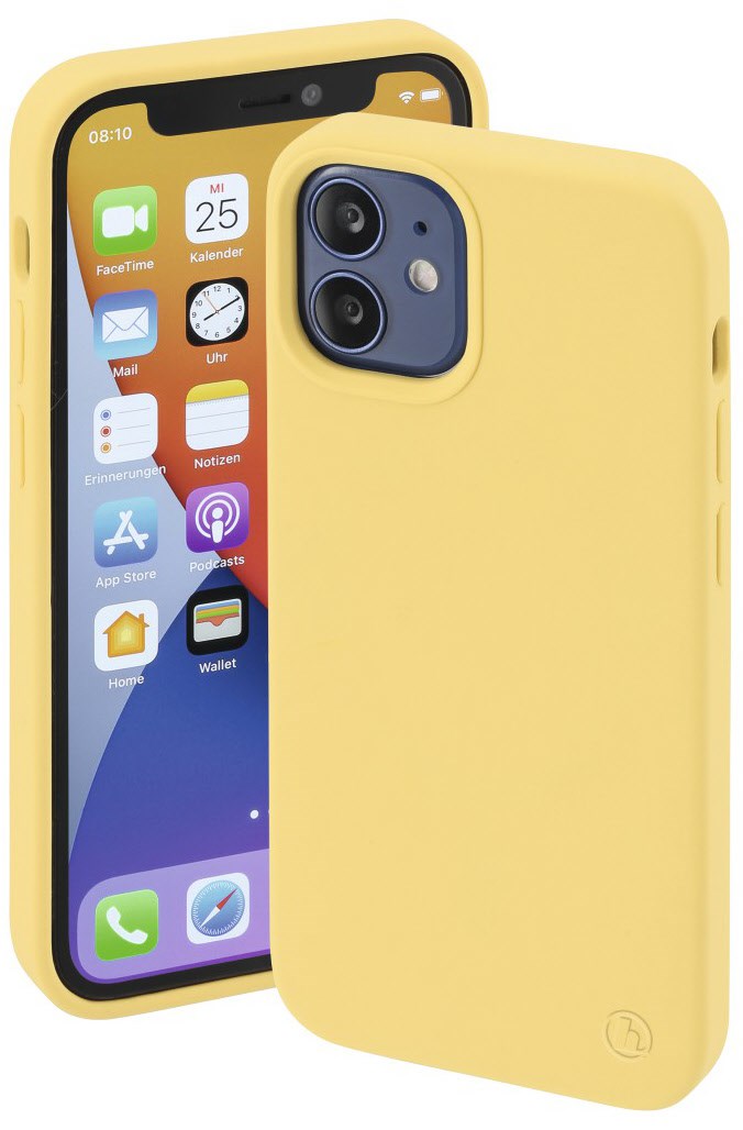 MagCase Finest Feel PRO Cover für iPhone 12 Mini gelb