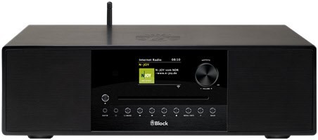 SR-200 Hifi-System mattschwarz
