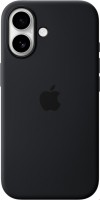 Silikon Case mit MagSafe für iPhone 17 schwarz