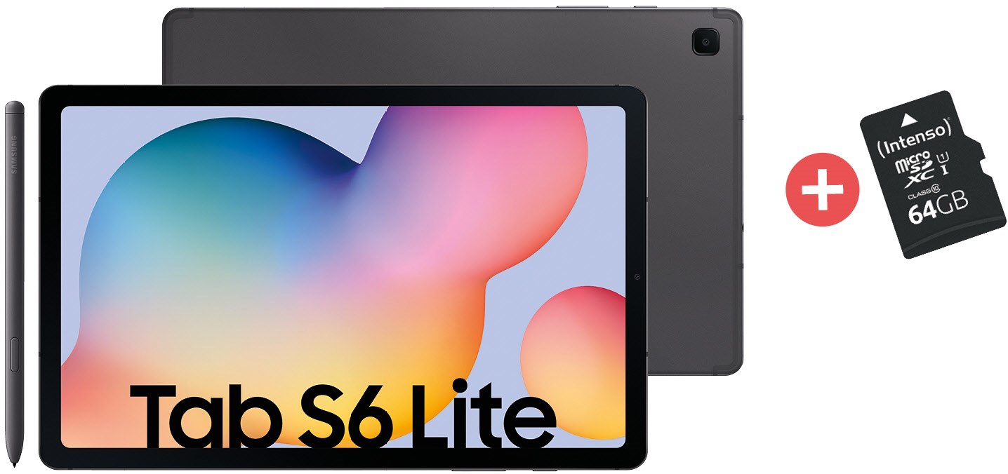 Galaxy Tab S6 Lite 2024 WiFi Tablet + Dein Geschenk: Intenso microSDXC (64GB) Speicherkarte