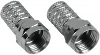 F-Stecker 5,8mm 2 Stück
