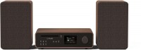 Classic Stereo Hifi-System coffee black/walnut