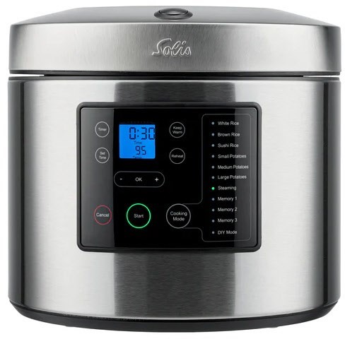 Rice &amp; Potato Cooker Typ 8161 edelstahl