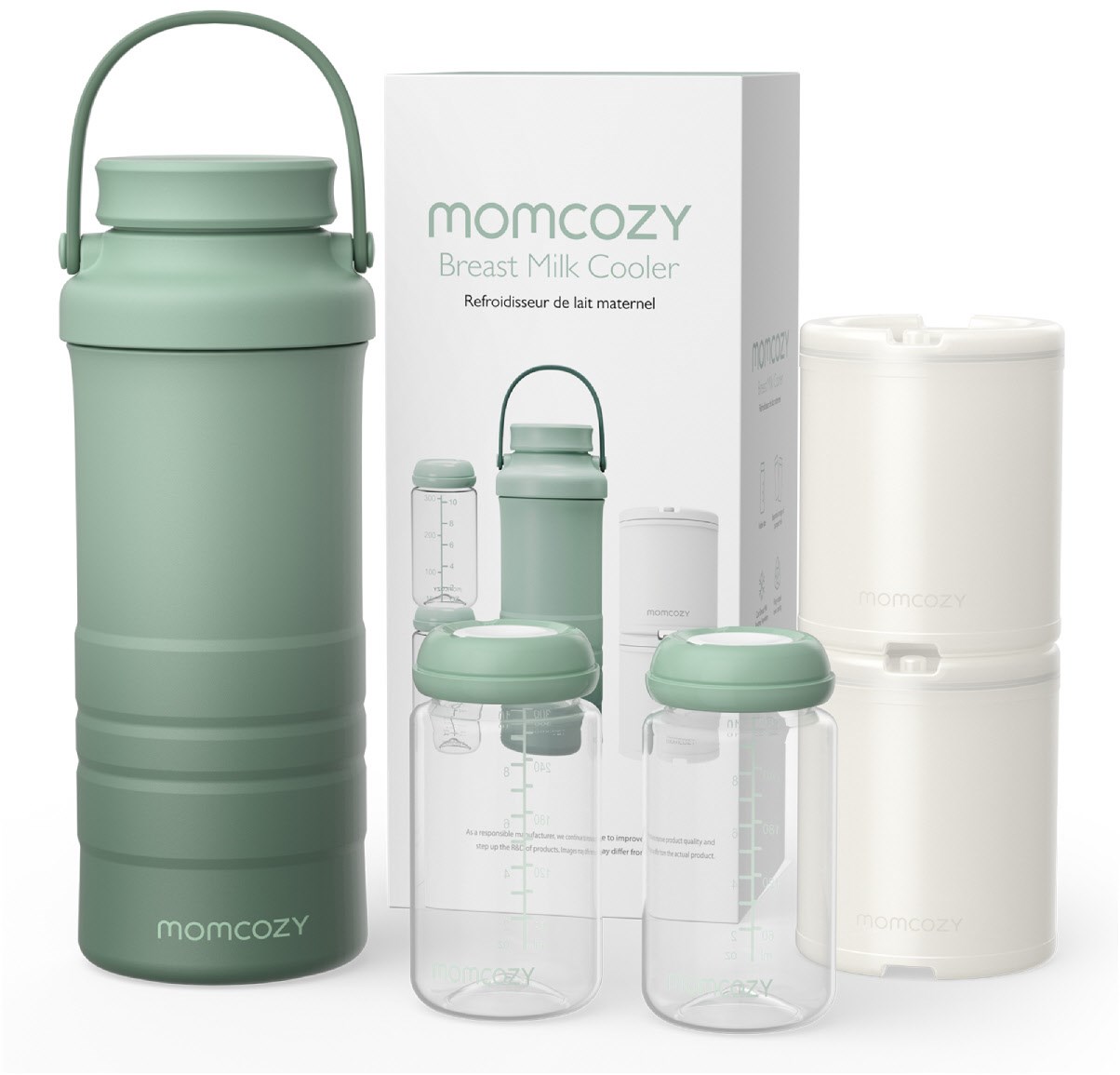 Image of Momcozy Tragbarer Muttermilchkühlbehälter