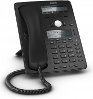 D745 schnurgebundenes IP Telefon schwarz
