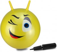Hüpfball Eye (55cm) gelb
