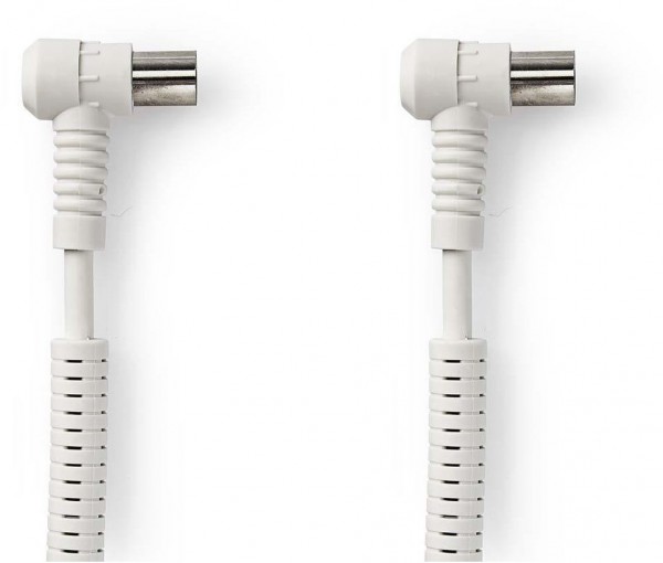 CSGP40120WT15 Koax-Kabel (1,5m) IEC (Koax)-Stecker>IEC (Koax)-Buchse gewinkelt