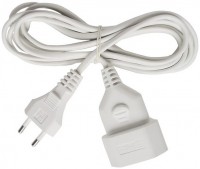 Schuko-Verlängerungskabel (3m) weiß