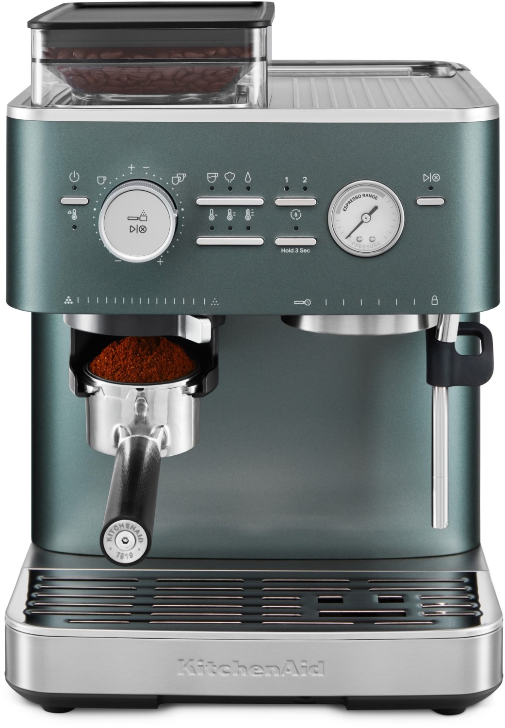 Image of 5KES6551EJP Artisan Siebträgermaschine juniper, Milchbehälter, 15 bar, 2,5 l