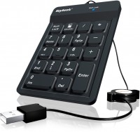 ACK-118BK Nummernblock schwarz