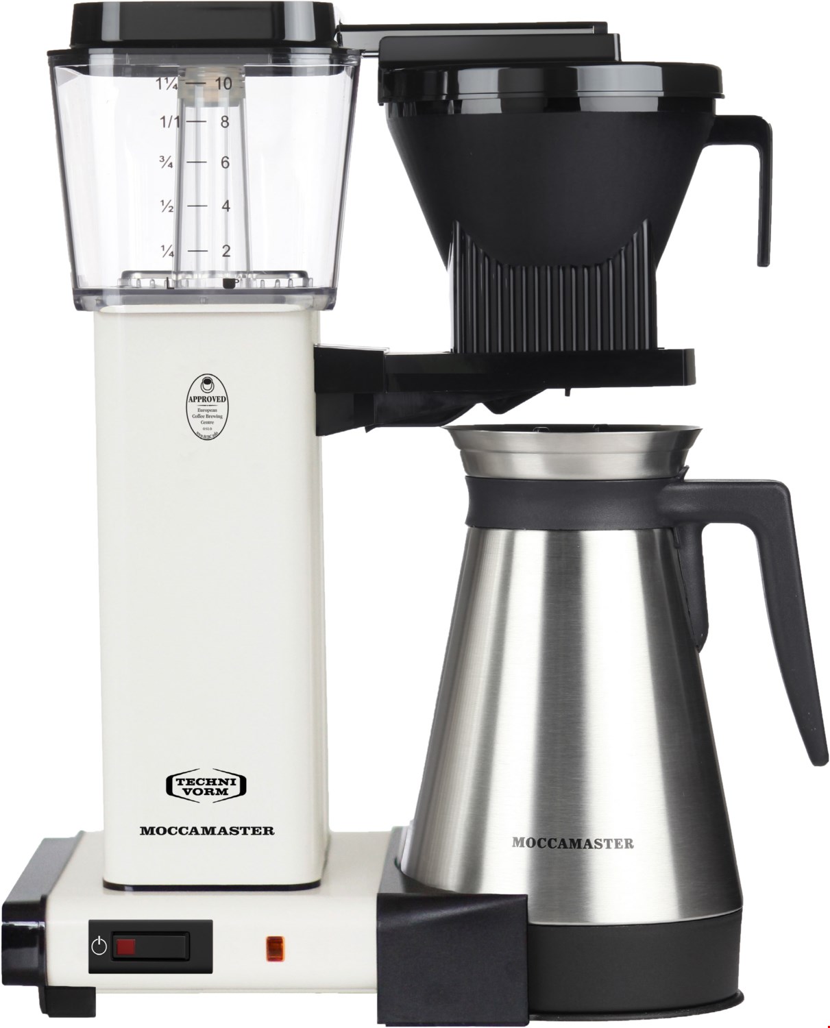 MOCCAMASTER KBGT 741 Thermo Kaffeeautomat off-white