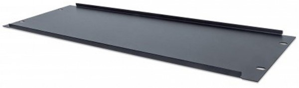 Blindabdeckung 4HE schwarz für Schränke