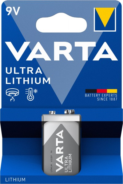 Ultra Lithium 9V 1er Blister Batterie
