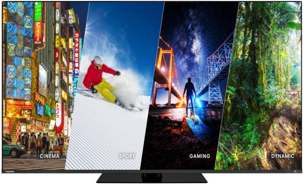 55QA7D63DG 139 cm (55") QLED-TV schwarz, 4K Ultra HD, Smart-TV, HDR-Wiedergabe, DVB-T2/DVB-C/DVB-S2
