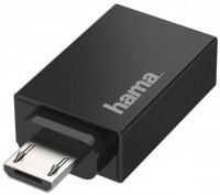 Micro-USB-OTG auf USB-A-Adapter schwarz