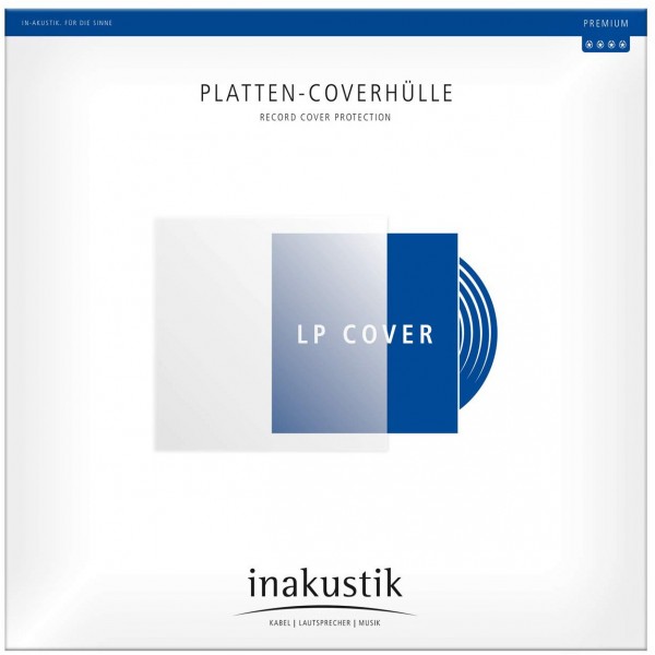 Platten-Coverhüllen (50er Set) LP-Coverhülle transparent