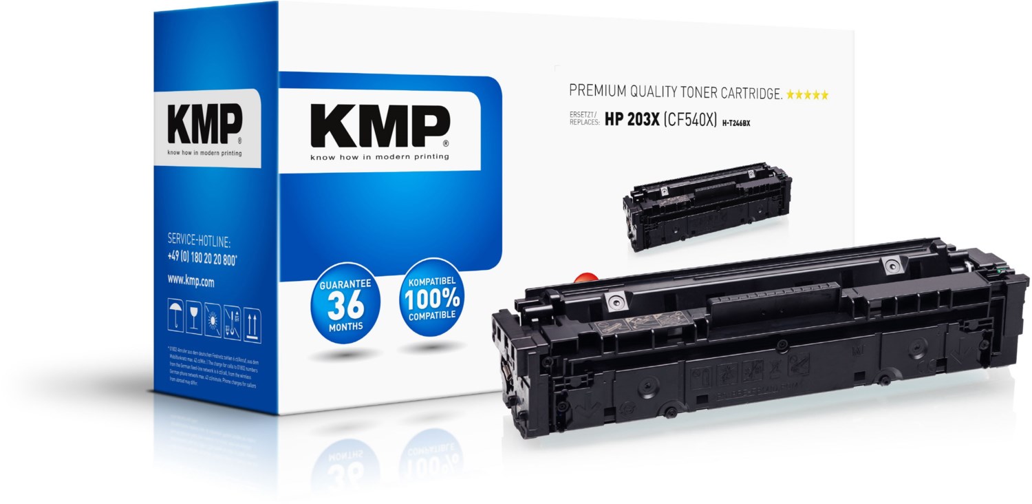 Image of H-T246BX (3.200 S.) Toner ersetzt HP 203X (CF540X) schwarz