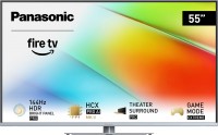 TV-55W93BE8 139 cm (55") LCD-TV mit Full Array LED-Technik silber, 4K Ultra HD, Smart-TV, 120 Hz, DVB-T2/DVB-C/DVB-S2, Sprachsteuerung
