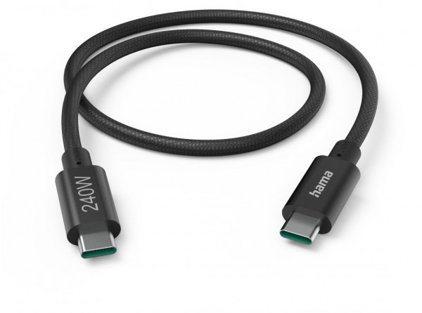 USB-C-Kabel Full Featured (1,5m) schwarz