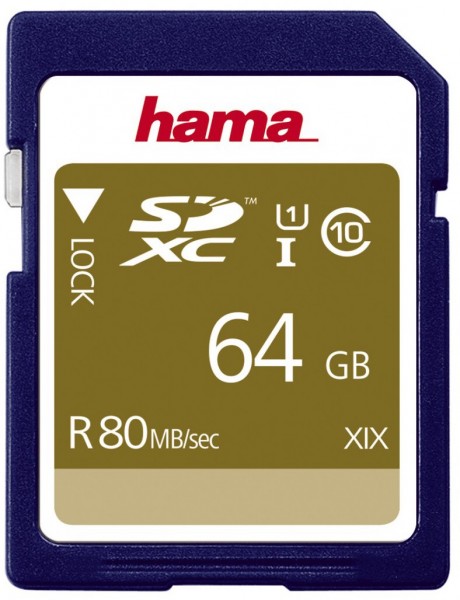 SDXC 64GB Class 10 Speicherkarte