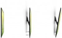 TV-Wandhalterung Tilt (75") No Gap schwarz