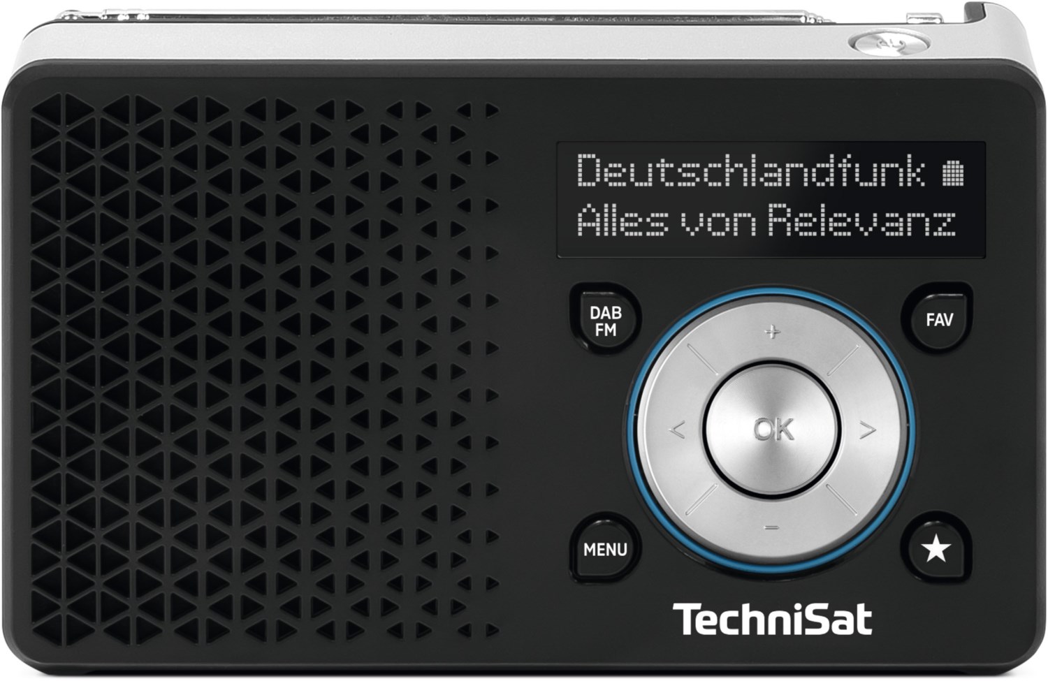 Image of DigitRadio 1 Portables Radio schwarz/silber