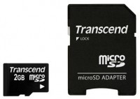 microSD Card (2GB) mit Adapter