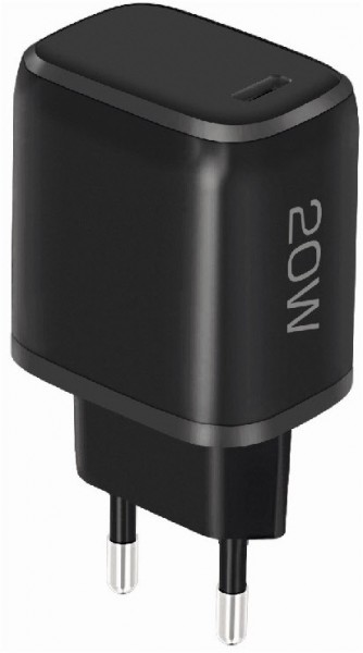 Schnellladegerät USB Type-C (20W) schwarz