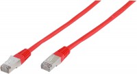 CC N 4 20 5 X CAT 5e Crossover 2m Netzwerkkabel rot