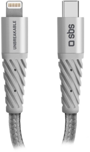 Unbreakable USB-C>Lightning (1,5m) schwarz