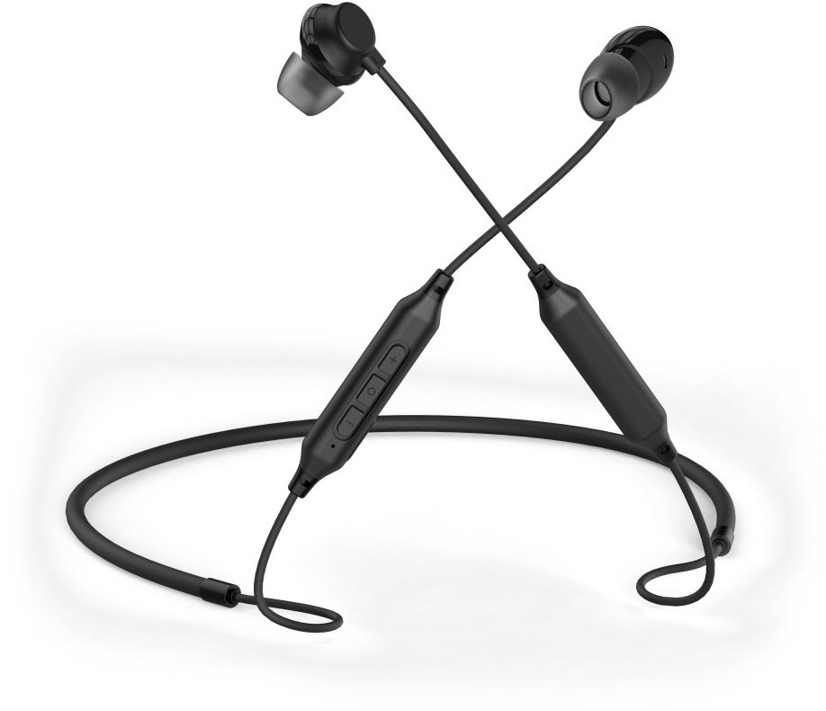 WEAR 6309BT Neckband Bluetooth-Kopfhörer schwarz