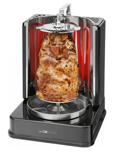 DVG 3686 Döner Vertikal-Multigrill schwarz