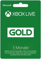 Xbox Live Gold 3 Monate (German) Prepaid Karte