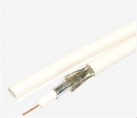 GKA 522 Twin-Midi-Koaxkabel 100m Antennenkabel weiß