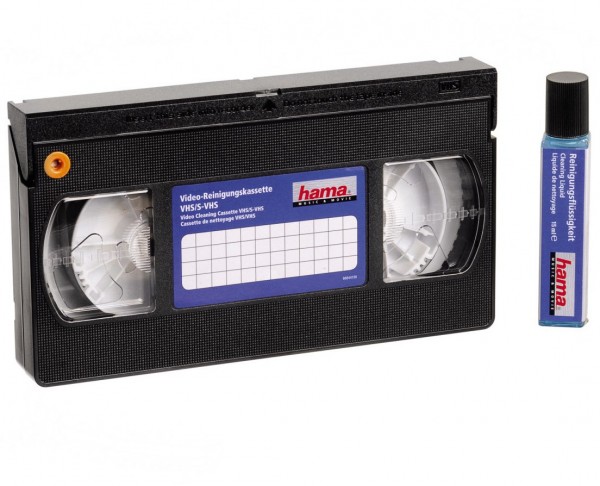 Reinigungskas. Videoclean S-VHS/VHS