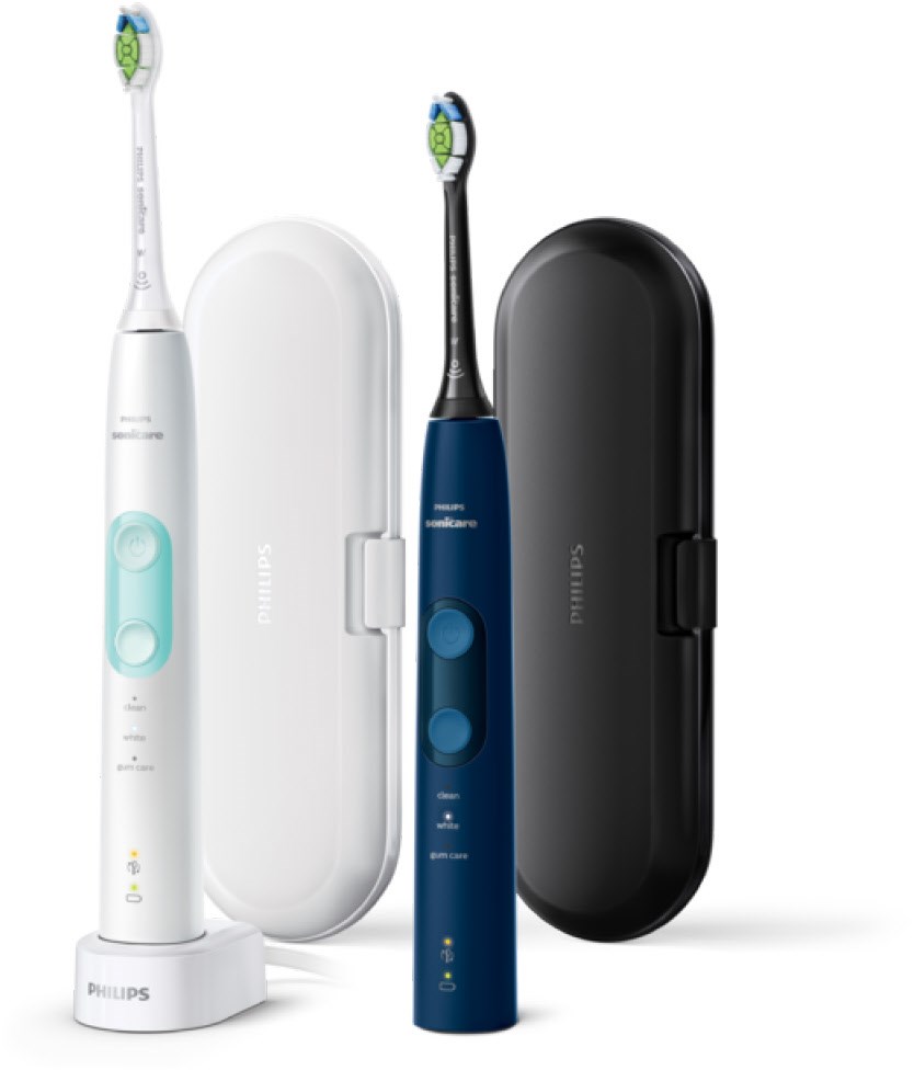 Philips HX6851 34 Protective Clean 5100 Elektrische Zahnbürste weiß mint dunkelblau  - Onlineshop EURONICS