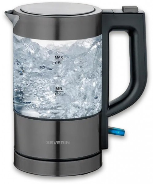 WK 9387 Wasserkocher dark inox/schwarz