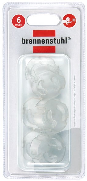 Steckdosensicherung 6er Blister transparent