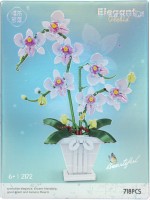 Orchidee Building Set weiß