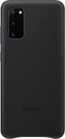 Leather Cover für Galaxy S20 schwarz