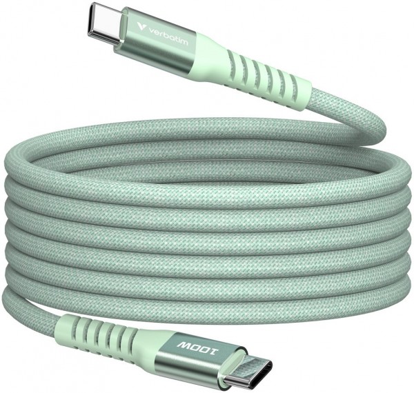Sync&amp;Charge USB-C Magnetkabel(1,2m) grün