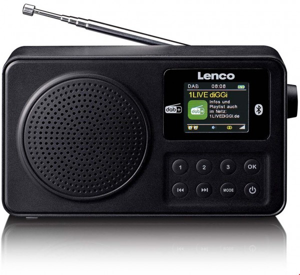 PDR-033BK Taschenradio schwarz