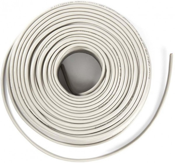 CCBGUTP5GY305S CAT6 F/UTP (50m) Netzwerkkabel grau