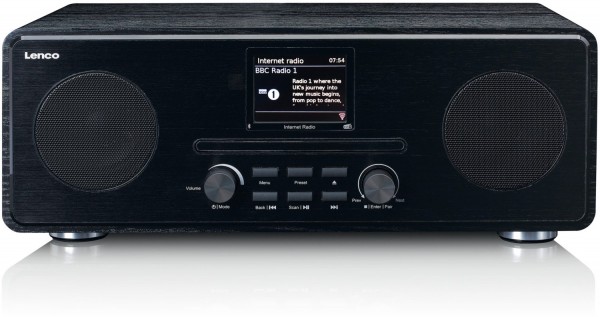 DIR-260BK CD/Radio-System schwarz