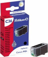 C36 Tintenpatrone ersetzt Canon PGI-520BK schwarz