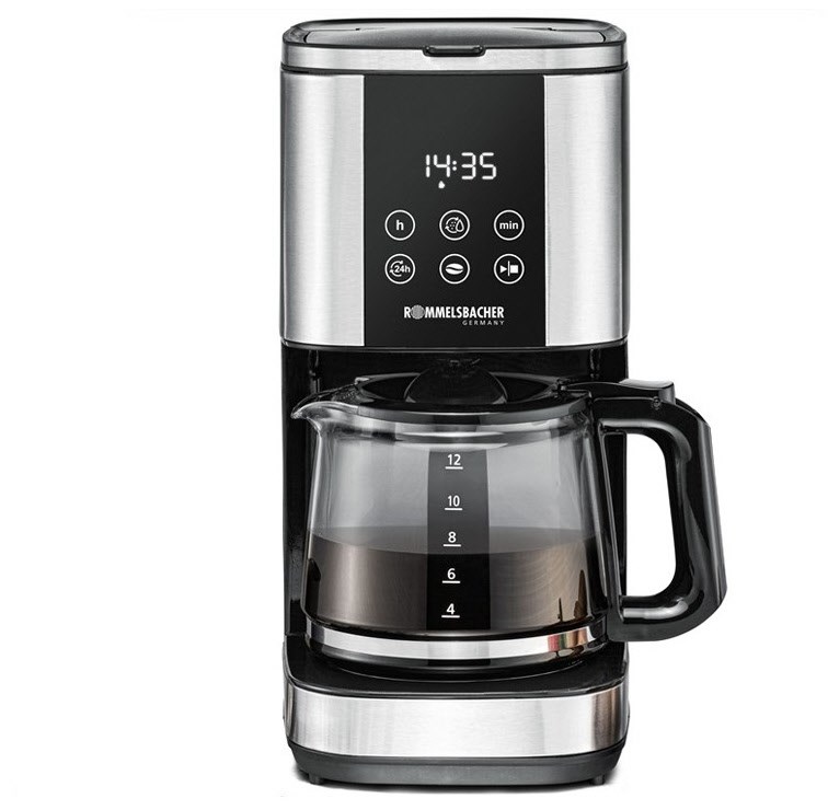 FKM 1000 Filter-Kaffeemaschine edelstahl/schwarz