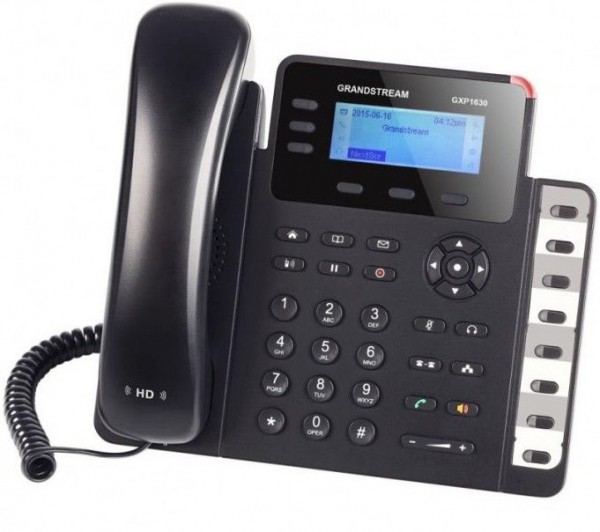 GXP1630 schnurgebundenes IP Telefon schwarz