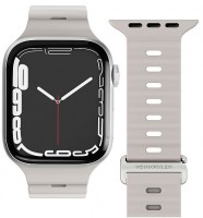 Watch Straps Wave 2 Armband für Apple Watch (38/40/41mm) cream