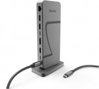 USB-C Docking-Station 10 Ports grau