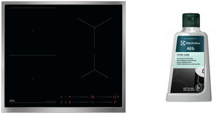 TO64IBEU Autark-Induktionskochfeld bestehend aus TO64IB0BXB + M3HCC301 schwarz/edelstahl